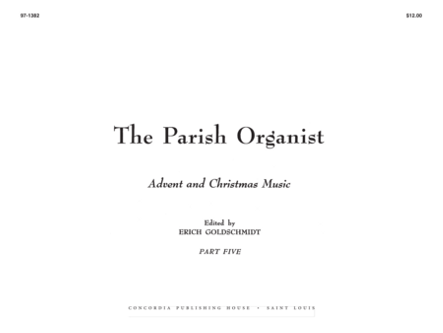 The Parish Organist, Part 05 (Advent, Christmas) Organ scores gallery preview page 2