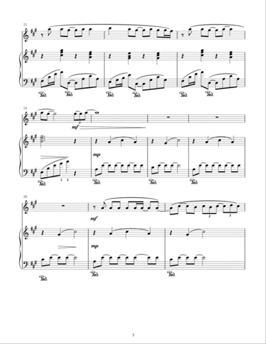 My Immortal Flute scores gallery preview page 3