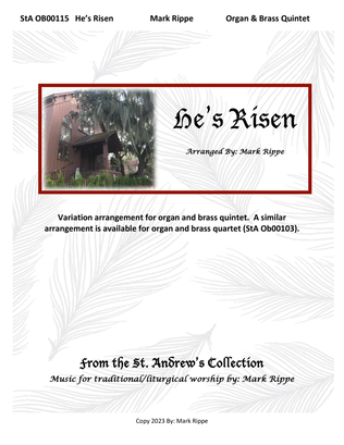 Book cover for He' Risen (StA OB00115)