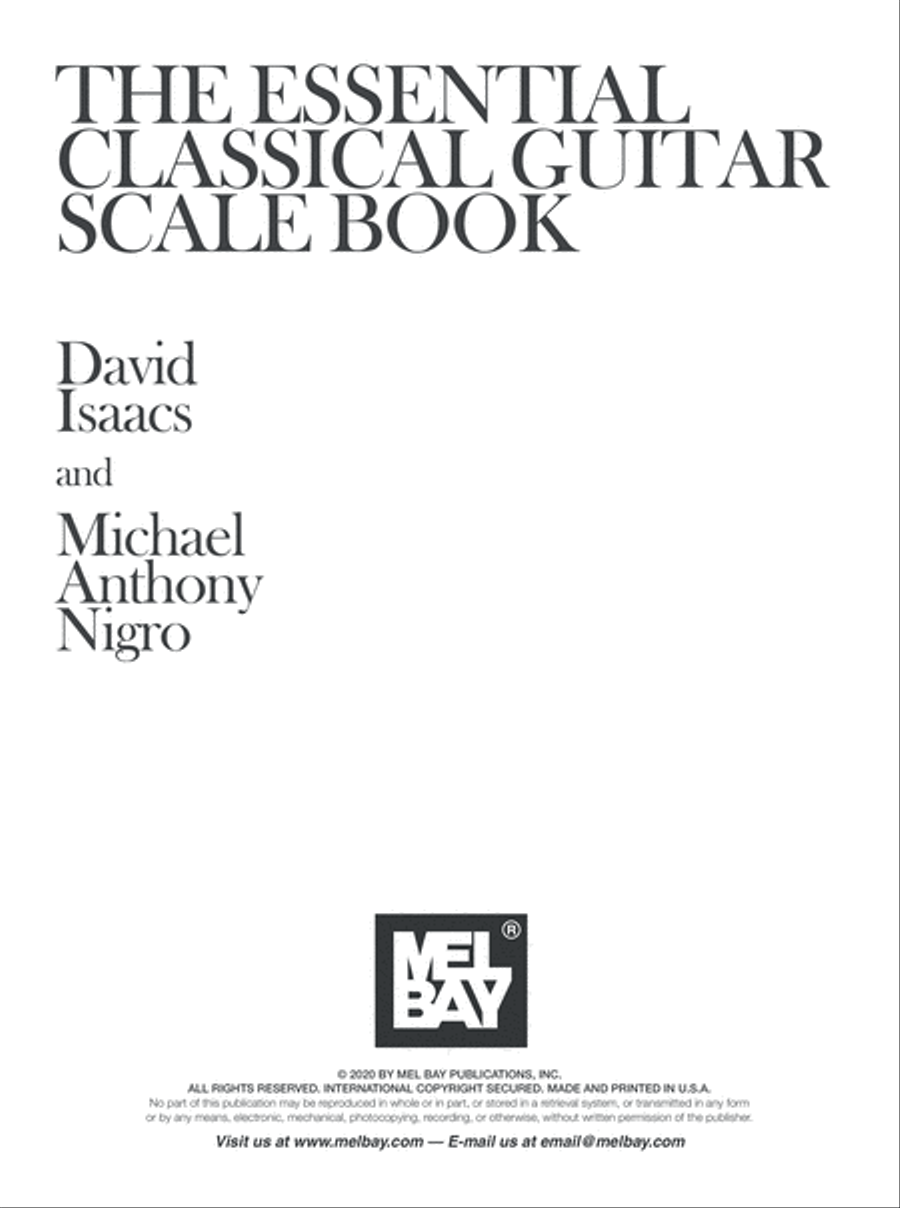 The Essential Classical Guitar Scale Book Acoustic Guitar scores gallery preview page 2