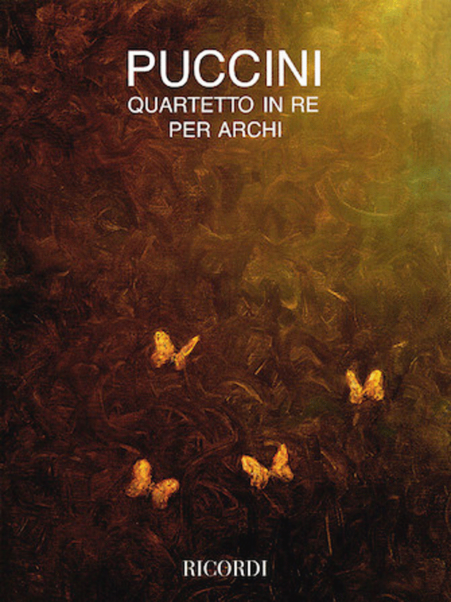 String Quartet in D String Quartet scores gallery preview page 1