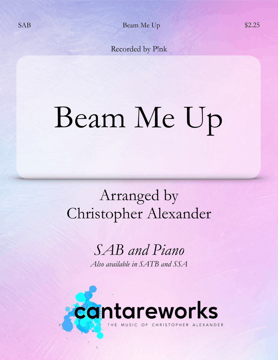 Beam Me Up 3-Part scores gallery preview page 1