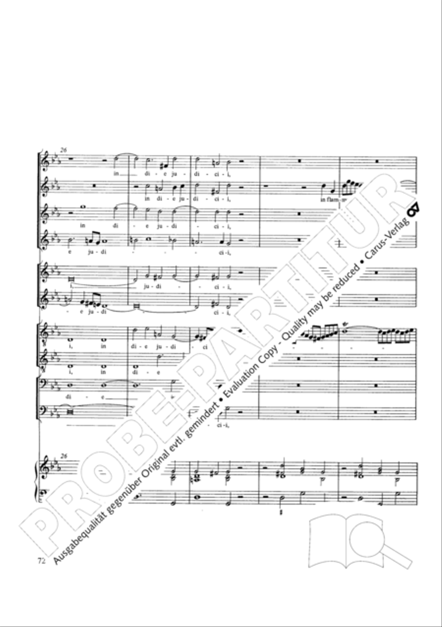 Stabat mater Choir scores gallery preview page 72