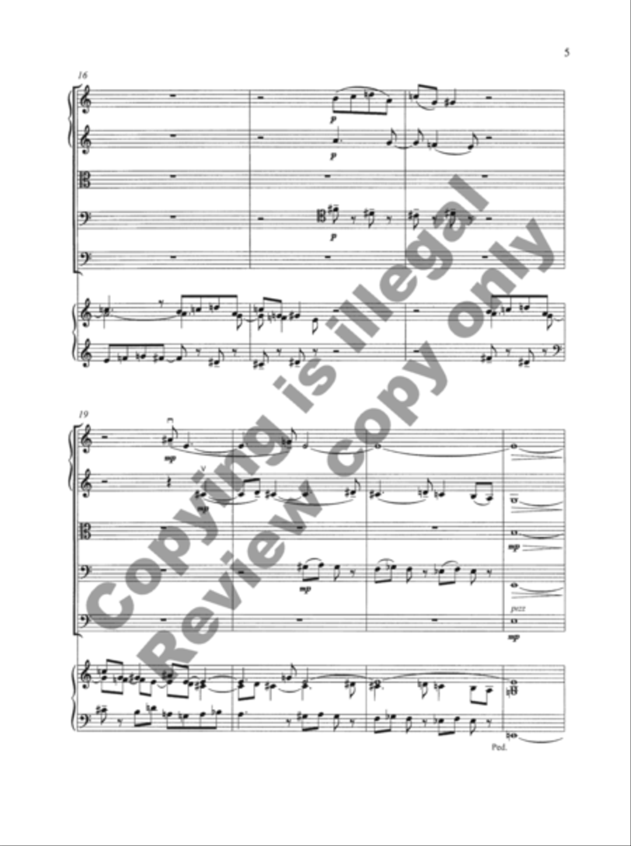 Sonata No. 3 for Organ & Strings