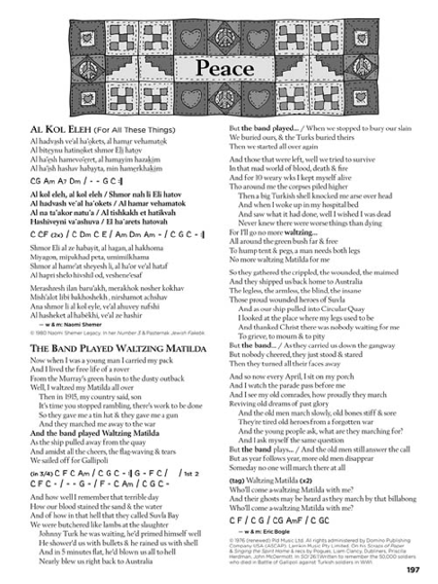 Rise Again Songbook Voice scores gallery preview page 5