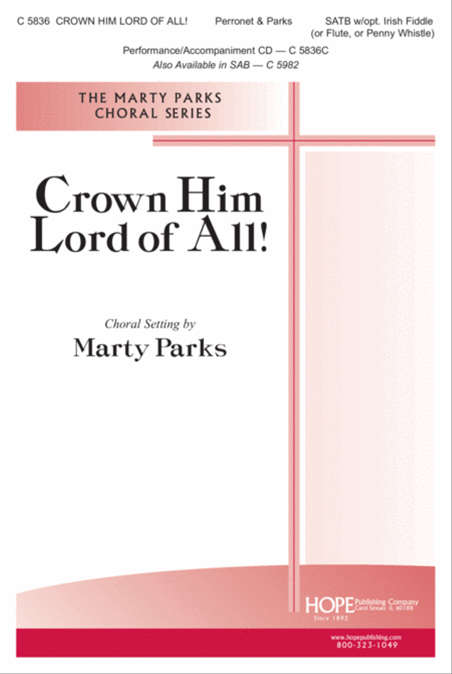 Crown Him Lord of All! Crown Him Lord of All! 4-Part scores gallery preview page 1