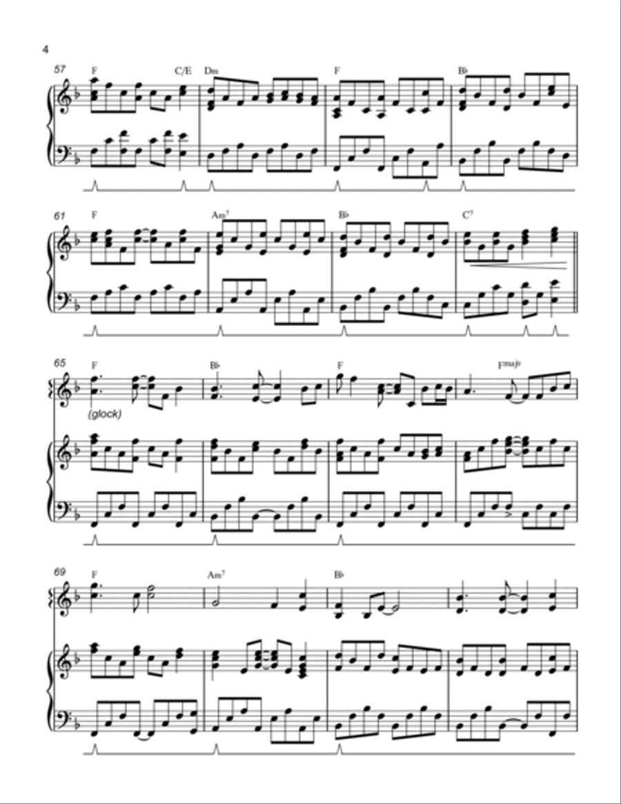 Thunder Road Piano Solo scores gallery preview page 4