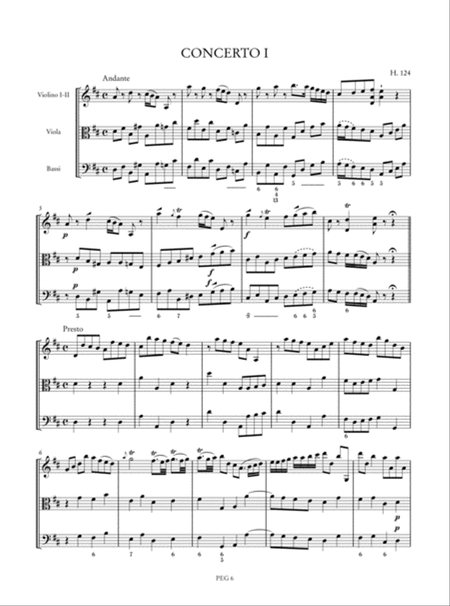 3 Concertos from ‘Select Harmony’ (H. 121-123) - 2 Unison Concertos (H. 124-125) Unison Choir scores gallery preview page 5