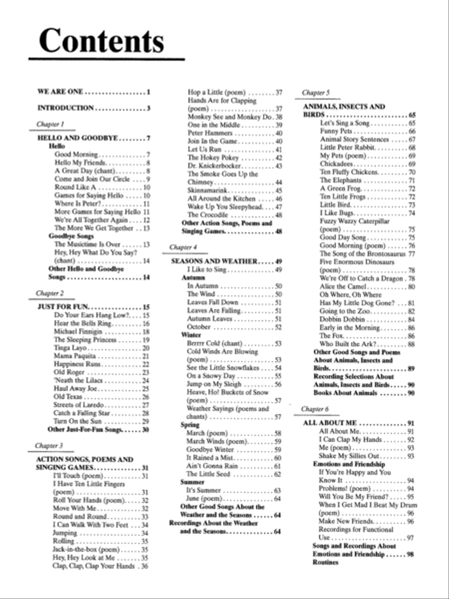 Come on Everybody, Let's Sing! CD scores gallery preview page 2