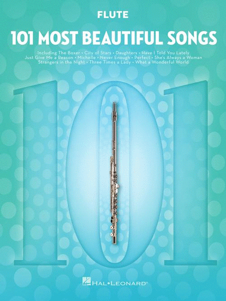 101 Most Beautiful Songs by Various Flute Solo - Sheet Music