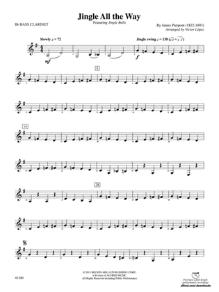 Jingle All the Way: B-flat Bass Clarinet