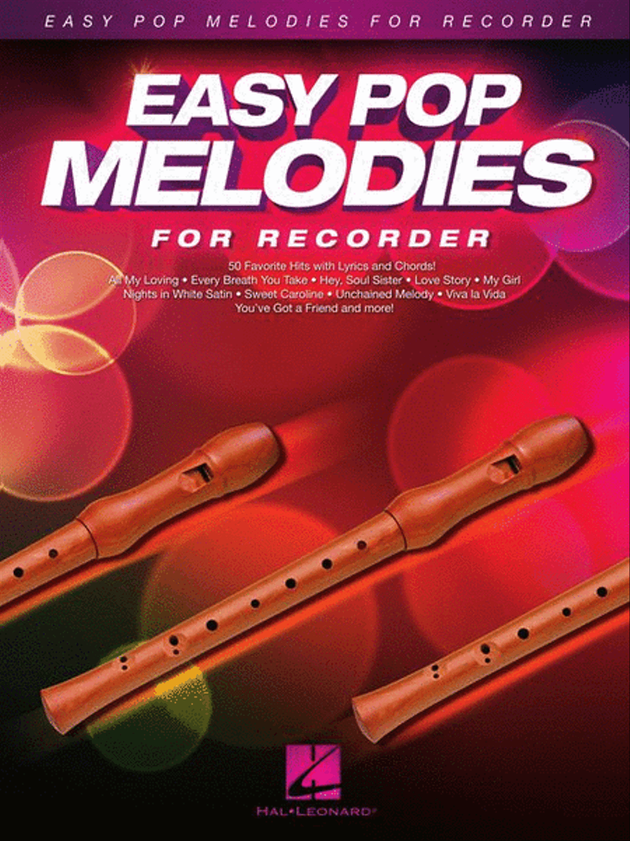 Easy Pop Melodies Recorder scores gallery preview page 2