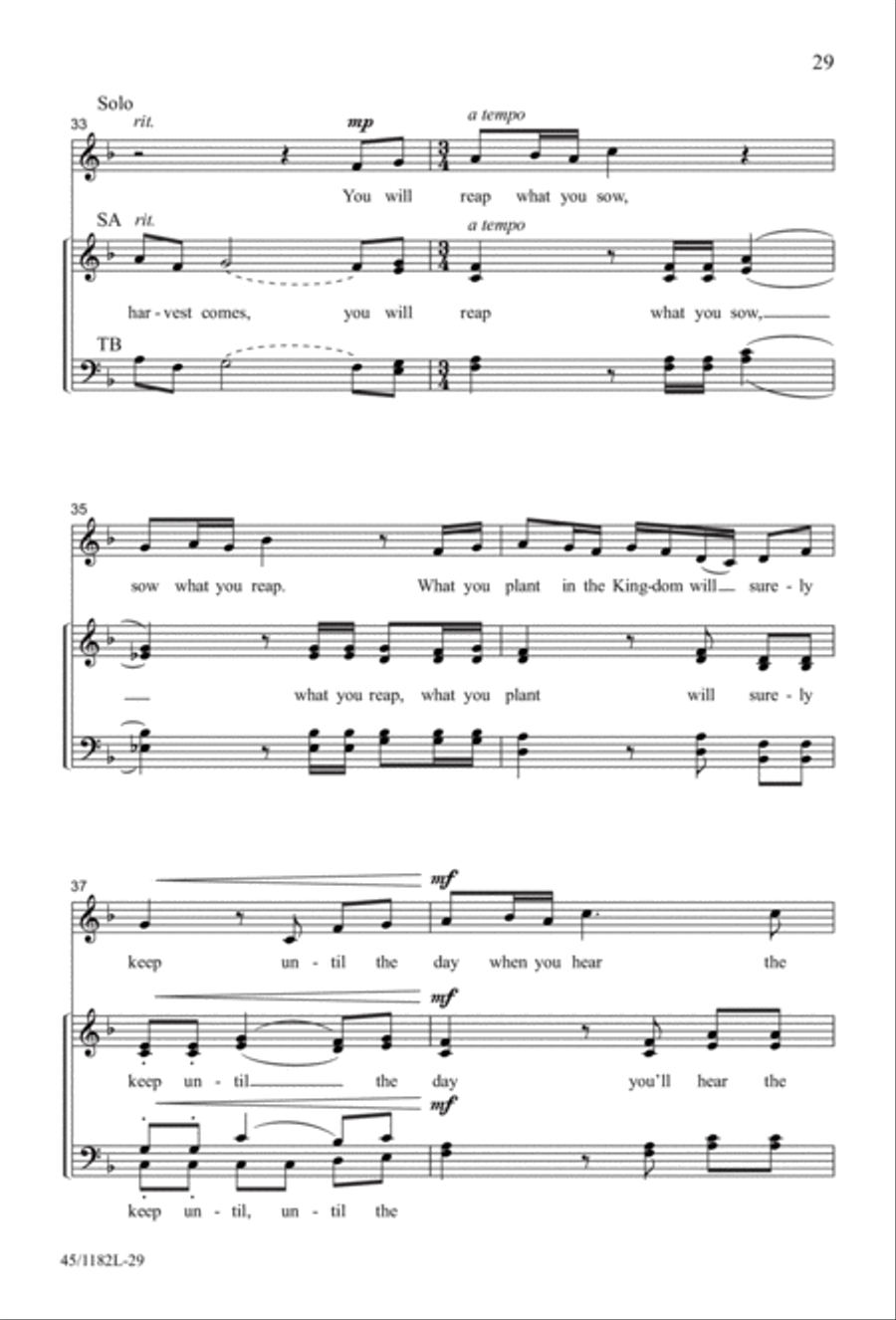 All Around A Cappella 4-Part scores gallery preview page 23