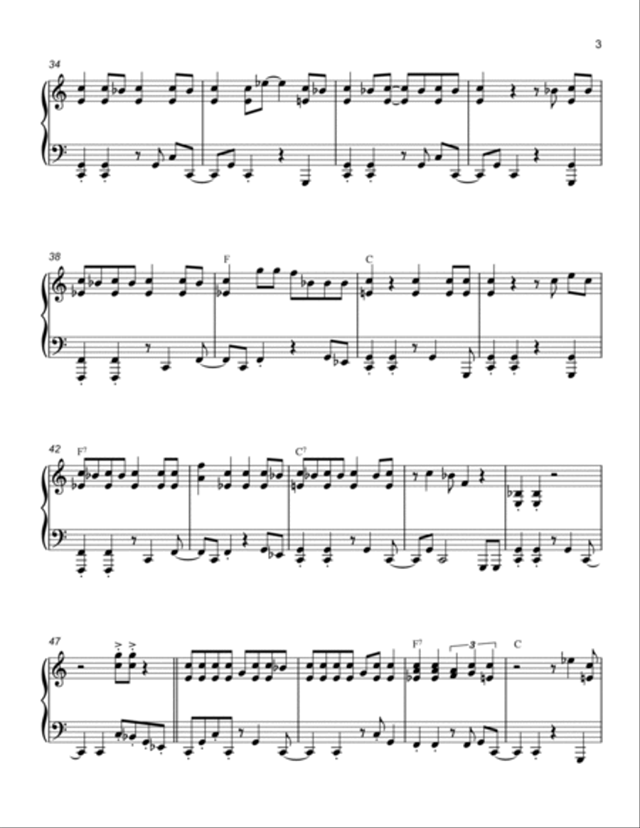 The Name Game, from American Horror Story: Asylum Piano Solo scores gallery preview page 3