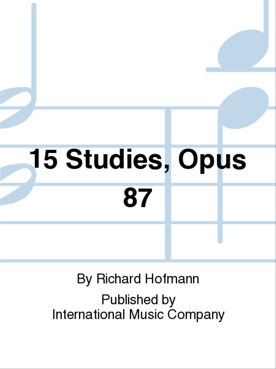 15 Studies, Opus 87 15 Studies, Opus 87 Viola Solo scores gallery preview page 1