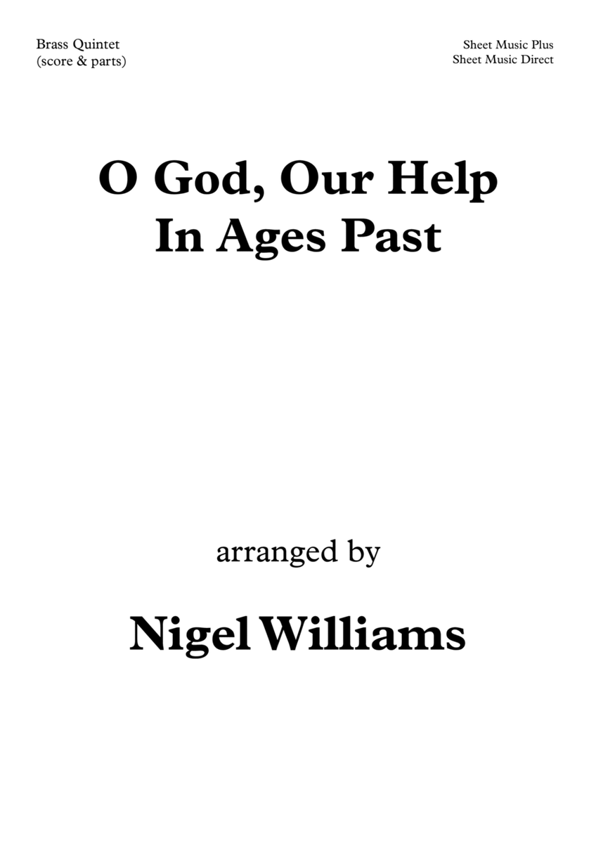 O God, Our Help In Ages Past, for Brass Quintet image number null