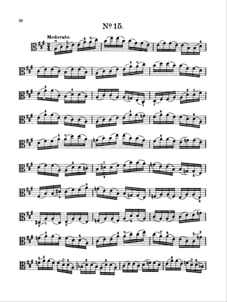 Hofmann: First Studies, Op. 86 Part scores gallery preview page 1