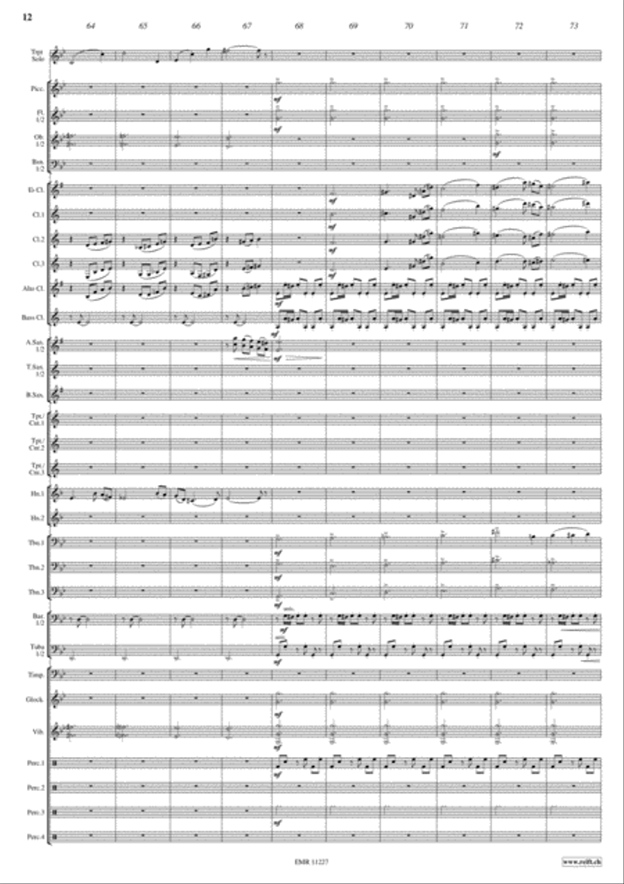 Voyages Voyages Concert Band scores gallery preview page 12