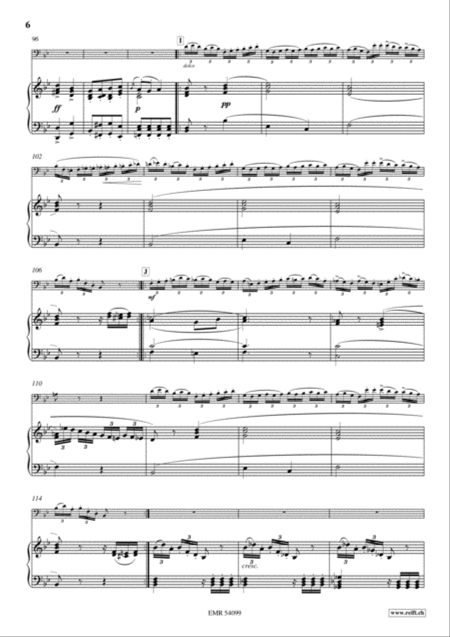 Concertino Bb Minor Piano Accompaniment scores gallery preview page 5