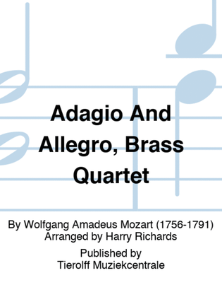 Adagio And Allegro, Brass Quartet