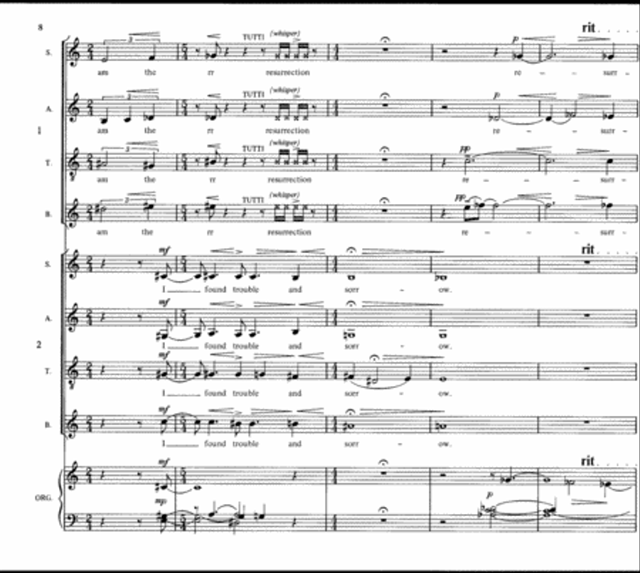 Resurrection 4-Part scores gallery preview page 3