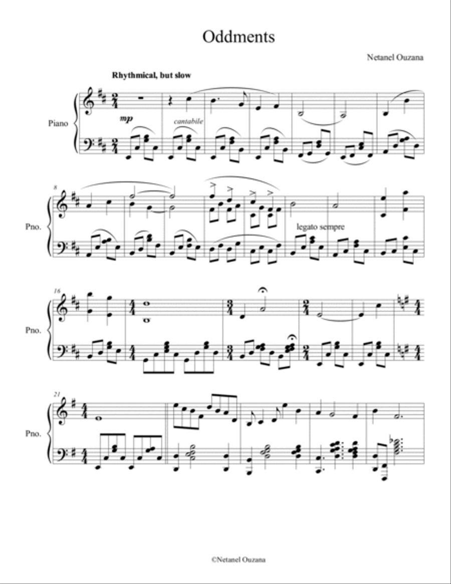 Four Pieces Four Pieces Piano Solo scores gallery preview page 6