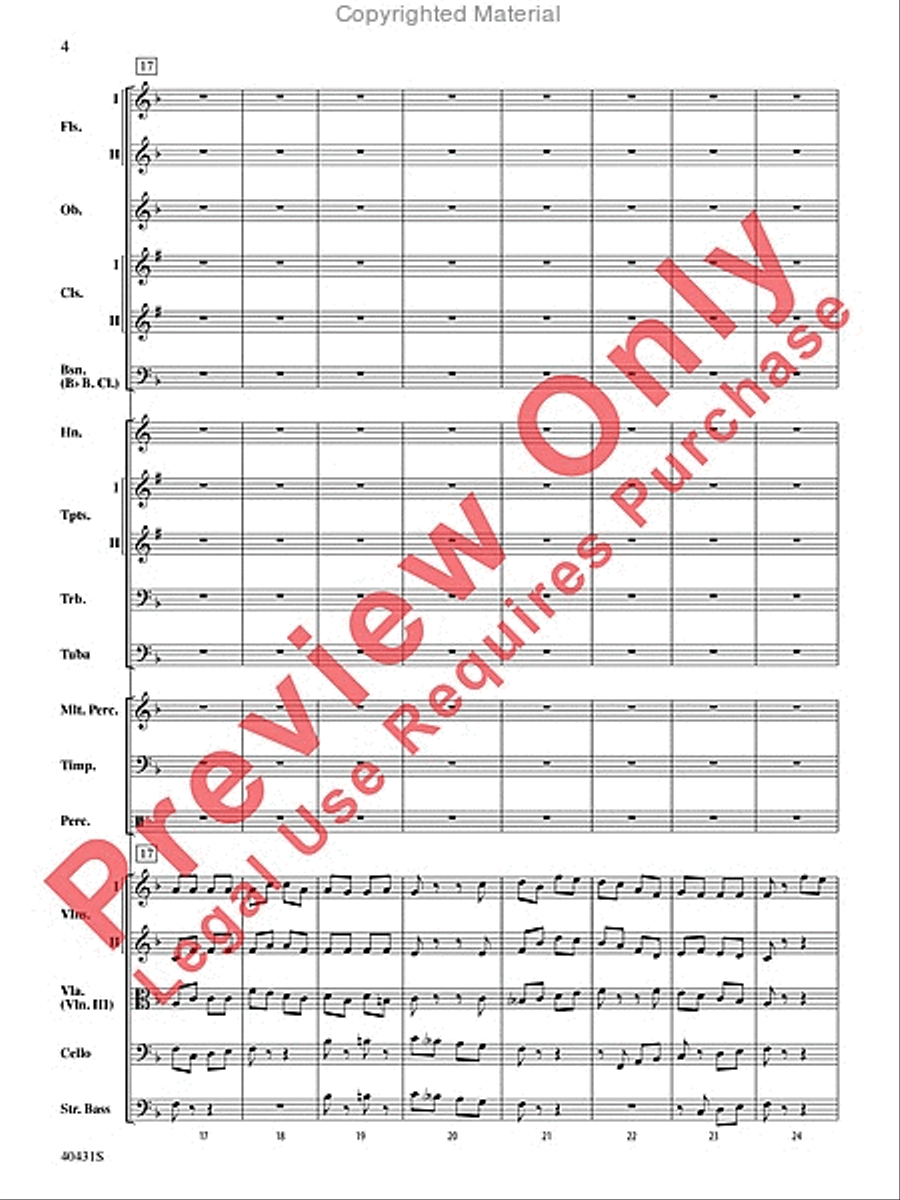 Leroy Anderson's Irish Suite, Part 2 (Themes from) Full Orchestra scores gallery preview page 5