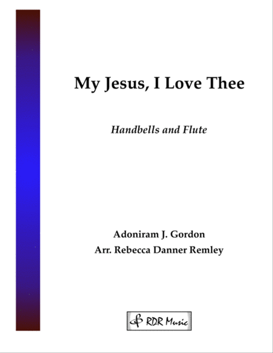 My Jesus, I Love Thee Handbell Choir scores gallery preview page 1