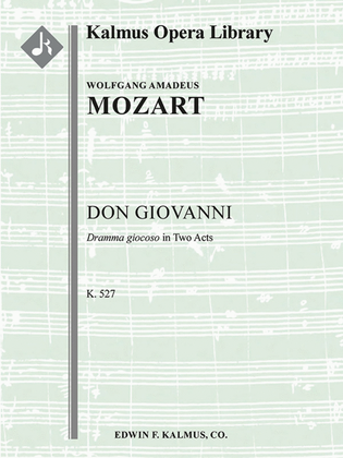 Don Giovanni, K. 527 (complete)