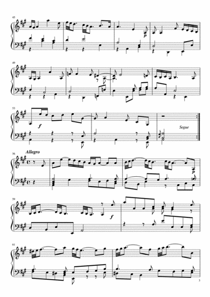 Sonata VIII (A major) image number null