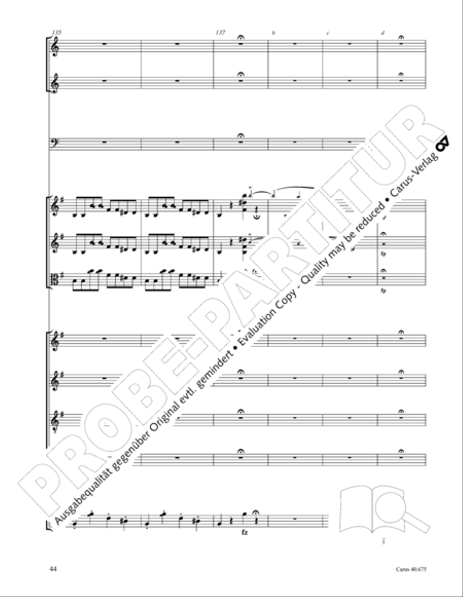 Mass in G Major STB scores gallery preview page 57