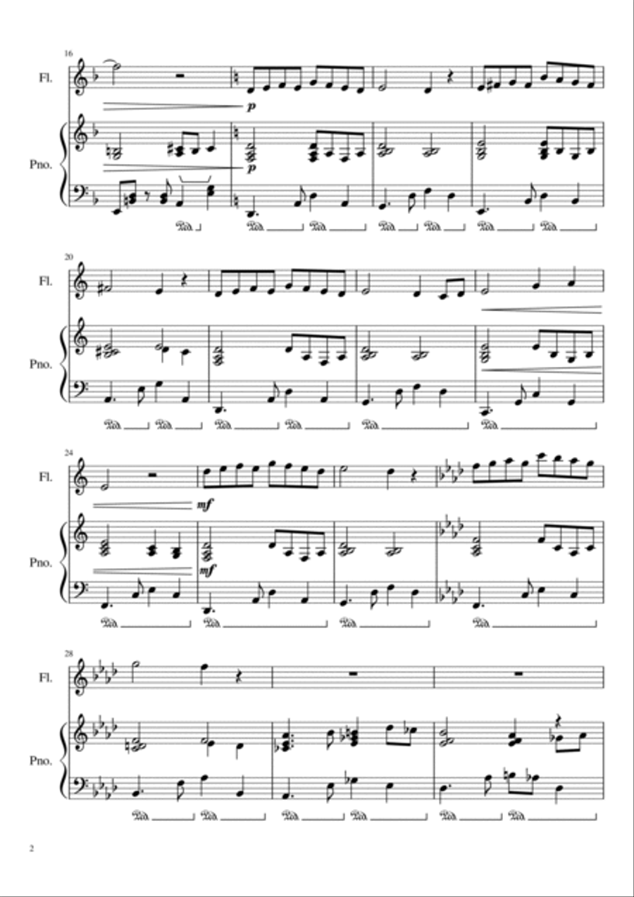 Newton Park Experience Newton Park Experience Flute Solo scores gallery preview page 2