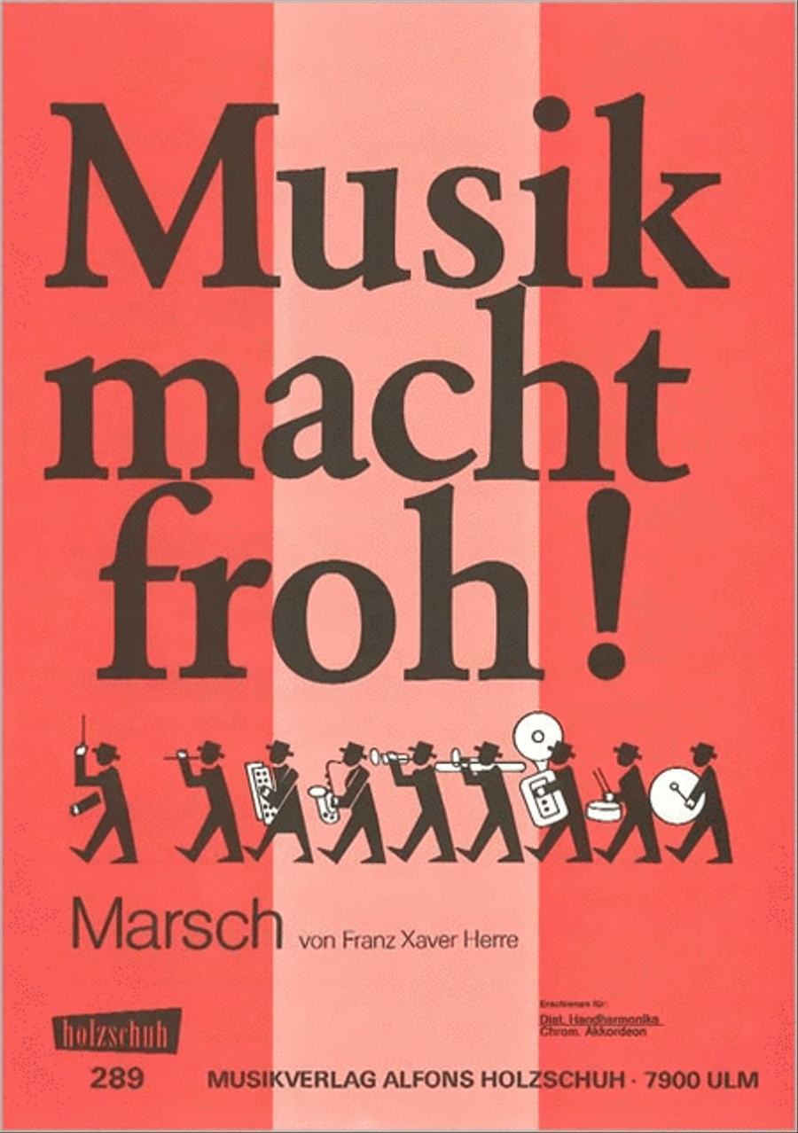 Musik macht froh Accordion scores gallery preview page 1