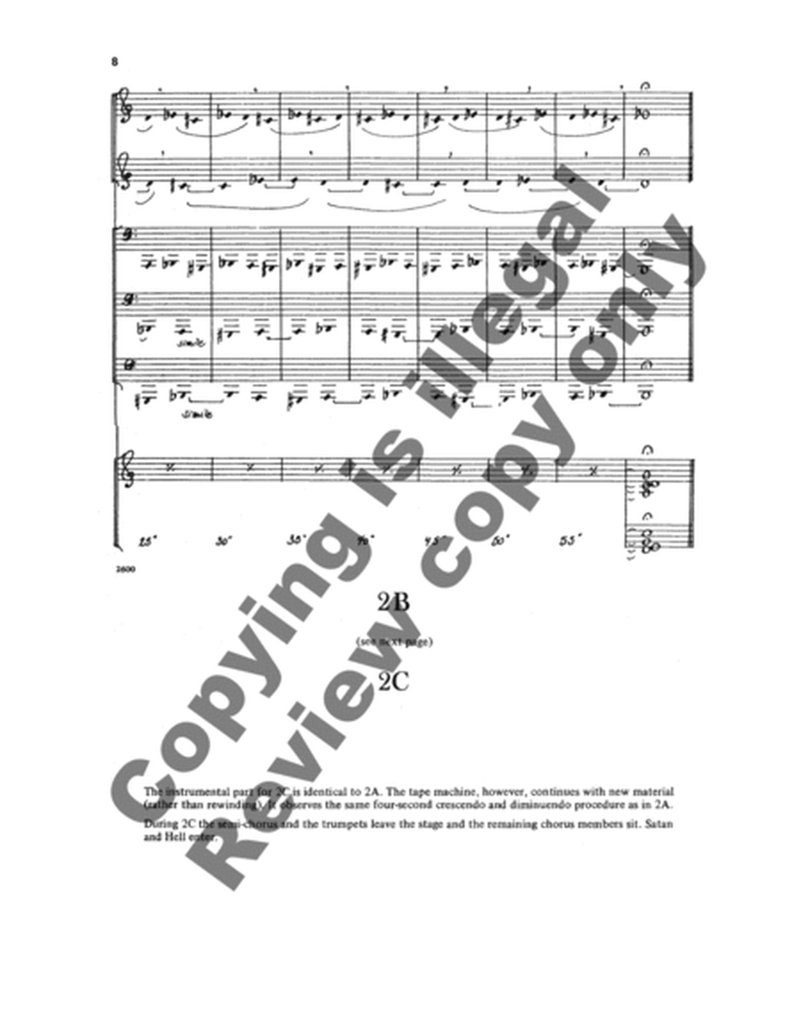 The Descent into Hell (Choral Score)
