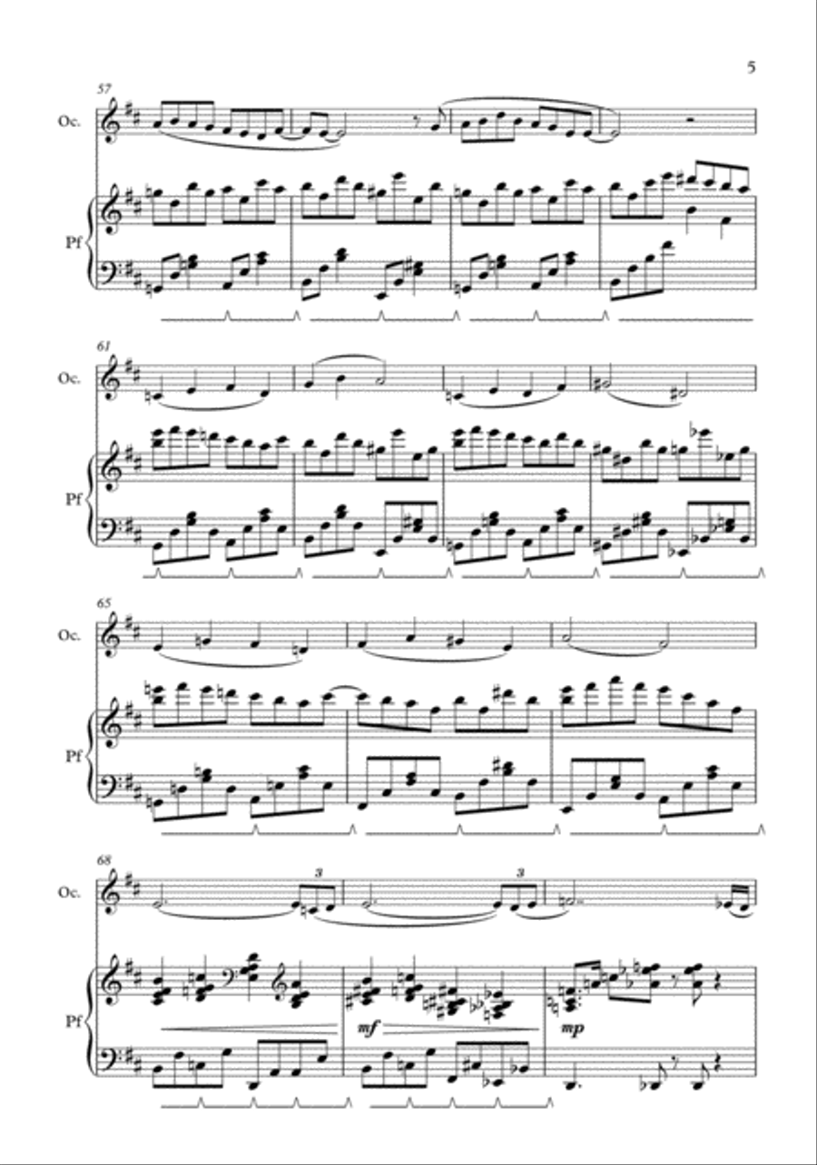 ONCE UPON TWO TIMES: ocarina and piano