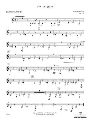Shenanigans: B-flat Bass Clarinet