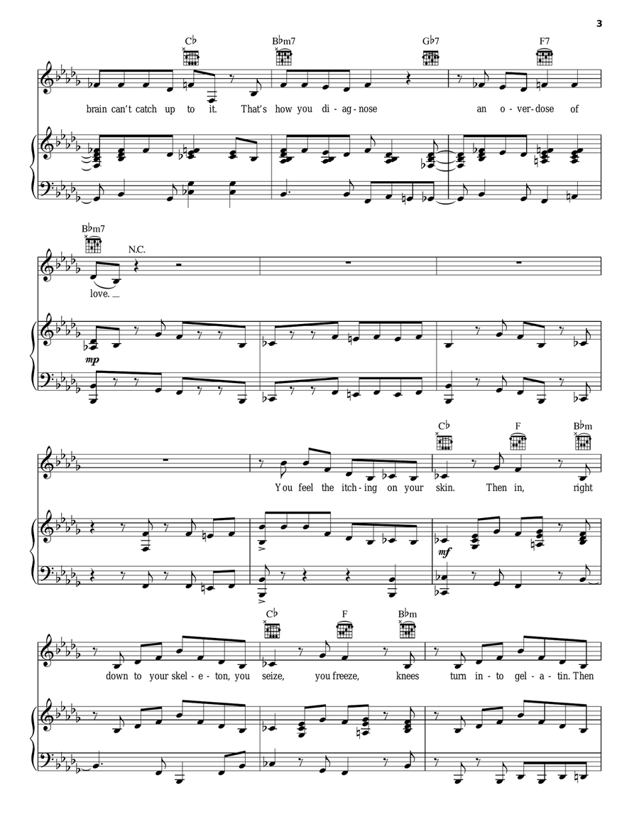 Lovesick (from Women On The Verge Of A Nervous Breakdown) Acoustic Guitar scores gallery preview page 3