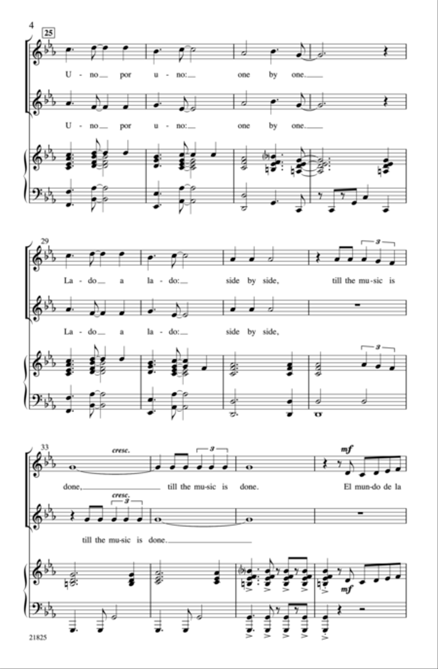 La Musica 2-Part scores gallery preview page 4