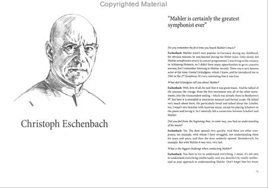 Gustav Mahler: The Conductor's Interviews Texts scores gallery preview page 2