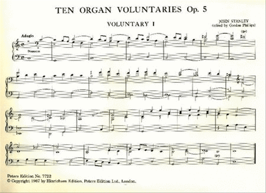 10 Voluntaries Op. 5 Organ scores gallery preview page 3