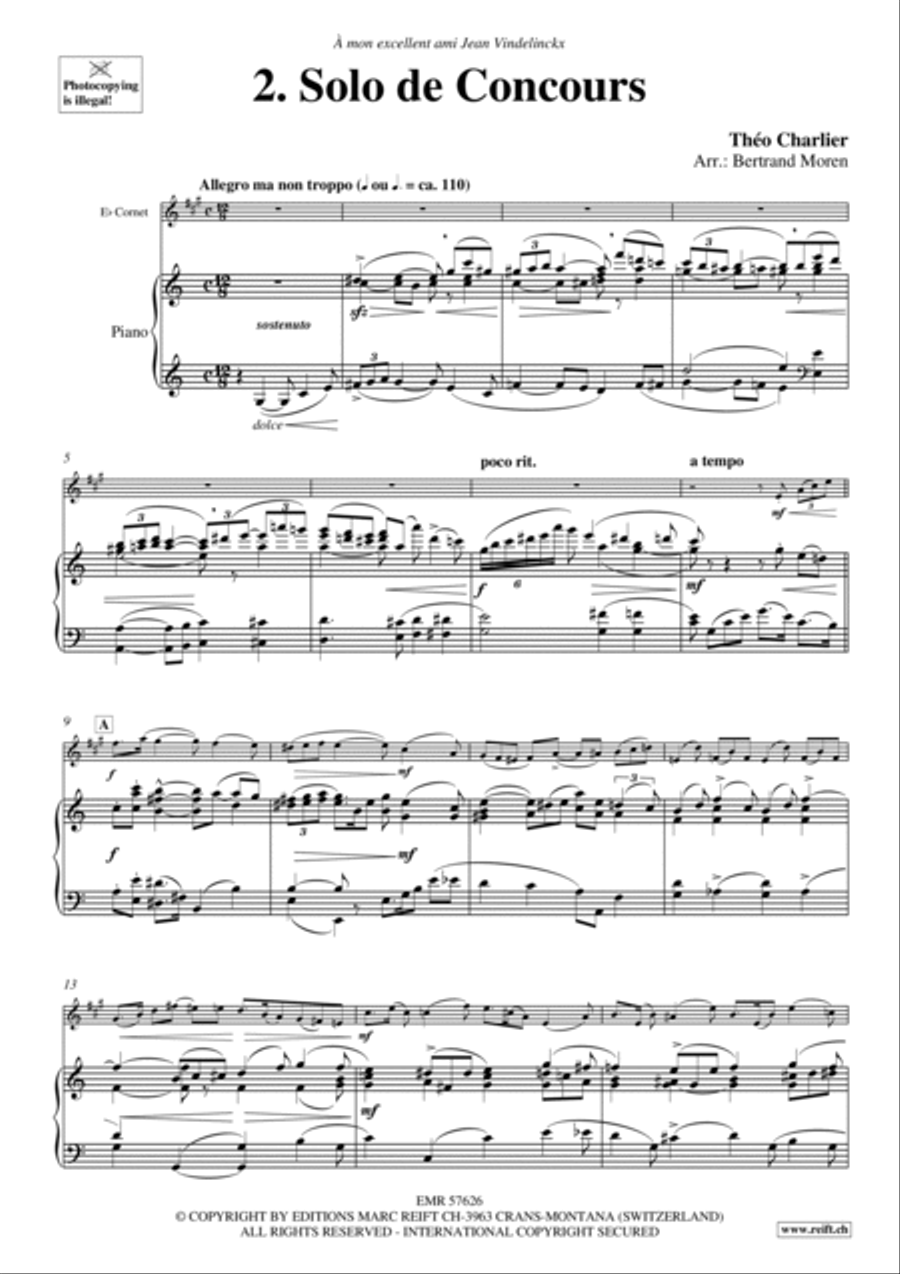 2. Solo de Concours 2. Solo de Concours Cornet scores gallery preview page 4