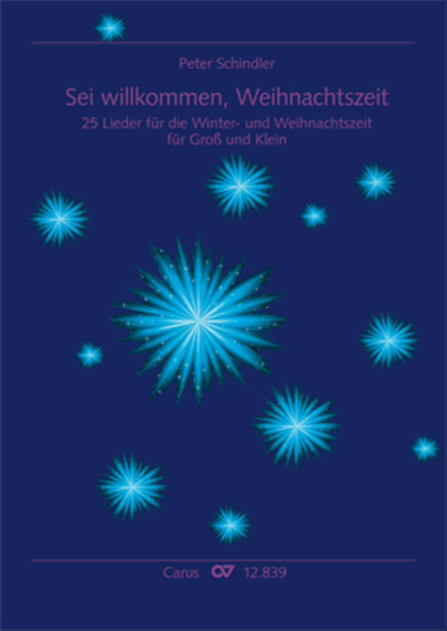 Sei willkommen, Weihnachtszeit Choir scores gallery preview page 1