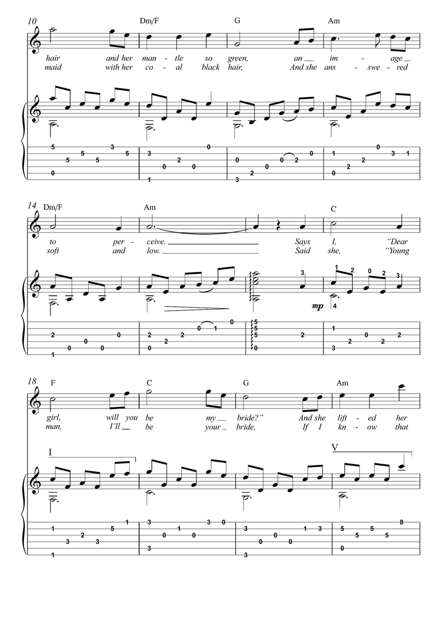 Foggy Dew Small Ensemble scores gallery preview page 2