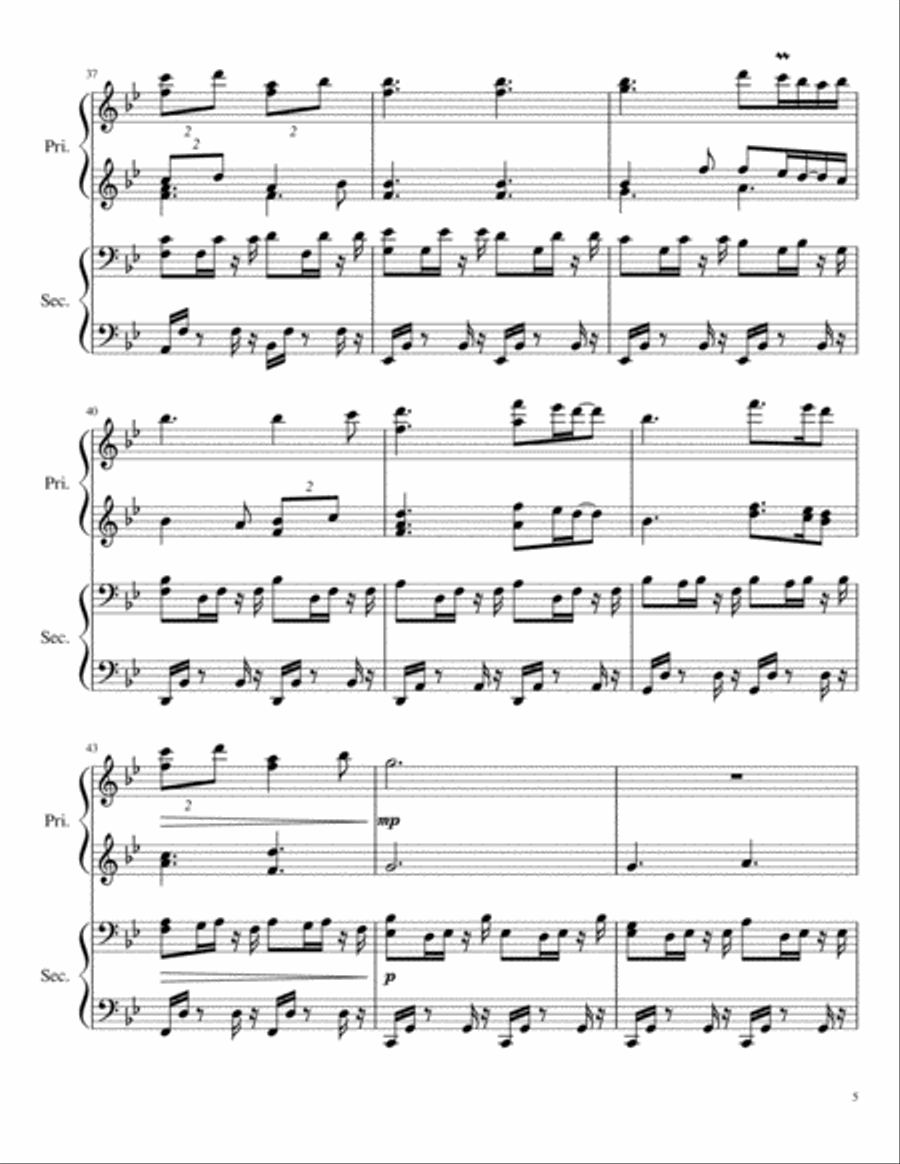 A Thousand Years A Thousand Years Piano scores gallery preview page 5