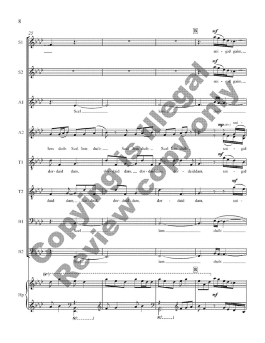 Scel lem duib Scel lem duib SSAATTBB scores gallery preview page 8