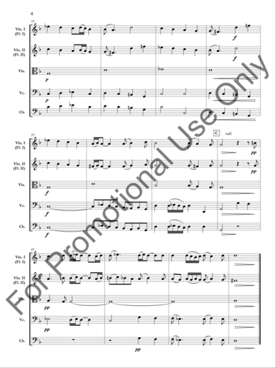 L'Apotheose de Lully: Lyric Shades Orchestra scores gallery preview page 5