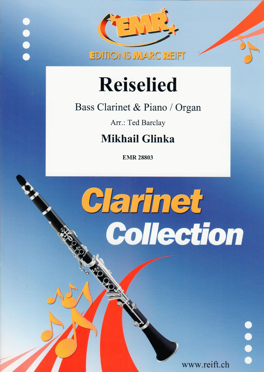 Reiselied Bass Clarinet scores gallery preview page 1