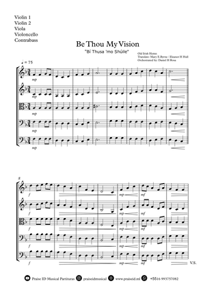 Book cover for Be Thou My Vision - "Bí Thusa 'mo Shúile" - Easy String Quartet