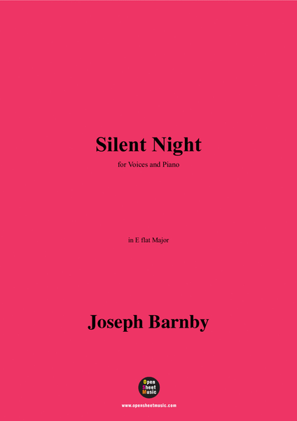 Barnby-Silent Night,in E flat Major
