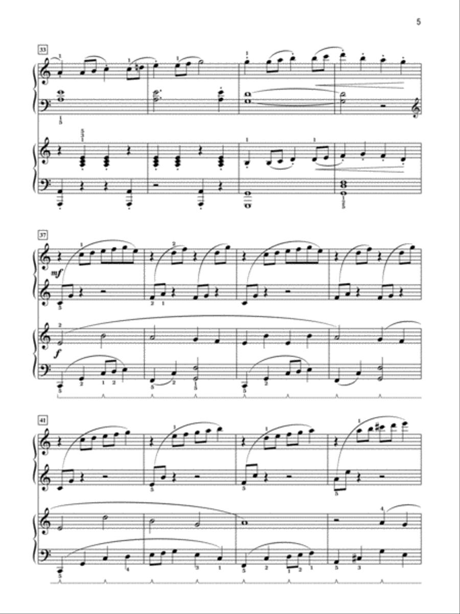 Concertino for the Young - Piano Duo (2 Pianos, 4 Hands) Piano Method scores gallery preview page 5